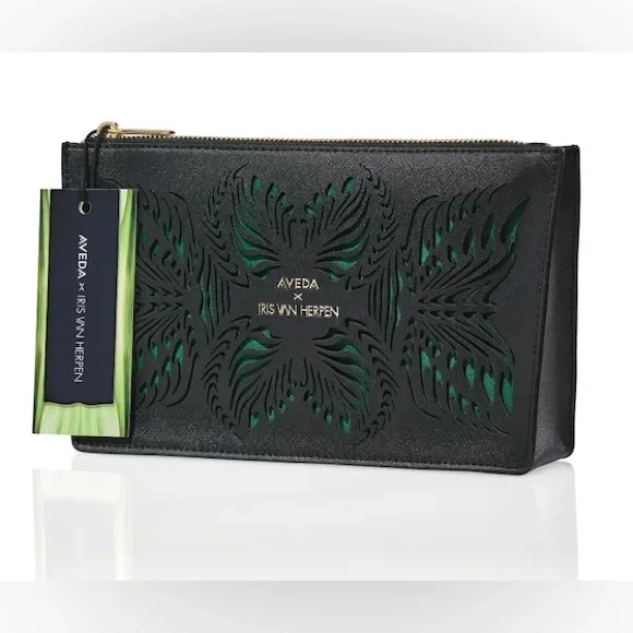 AVEDA IRIS VAN HERPEN SYNTOPIA COSMETIC POUCH NEW With Tag - Picture 7 of 7